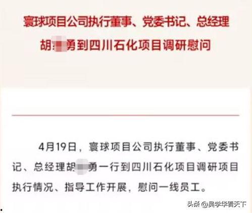 石油高管爆料视频最新,行业内幕与未来展望